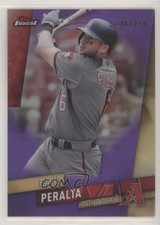 2019 Topps Finest Purple Refractor 136/250 David Peralta #28 y8h