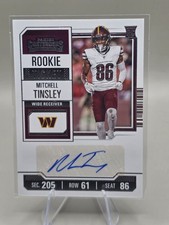 2023 Panini Contenders Mitchell Tinsley Rookie Ticket Auto #304 Commanders RC