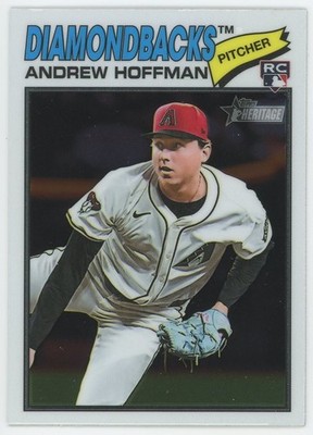 2026 Topps Heritage Andrew Hoffman RC # 211 Chrome