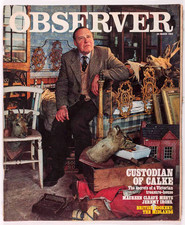 Calke Abbey JEREMY IRONS Tom Waits  OBSERVER magazine March 1984  Gerry Anderson