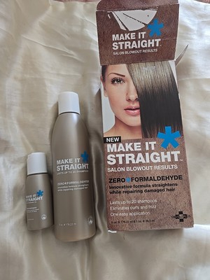 Make It Straight Salon Blowout Results Promotes Shine Hydration 6 Oz