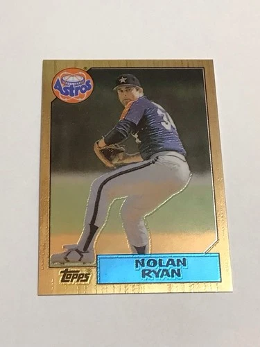 Nolan Ryan Topps Finest REPRINT  20 of 27  Card 757  Chrome  ASTROS