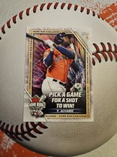 2023 Topps Series 1 - Home Run Challenge Code Card Yordan Alvarez #HRC-28
