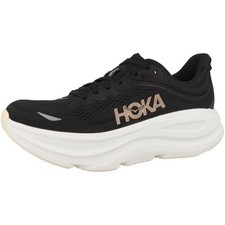 Hoka Women's BONDI 9 BLACK / ROSE GOLD ALL SIZES
