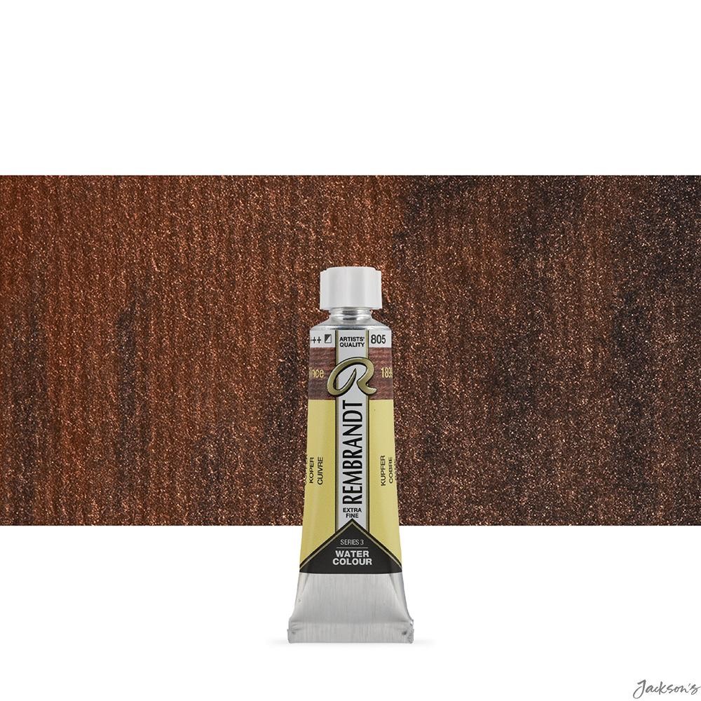 Royal Talens Rembrandt Watercolour Paint 10ml Tube Copper For Artists