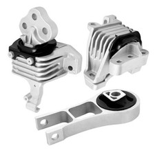 3PCS Engine and Transmission Mounts Set Compatible with 2014-2021 Cherokee,