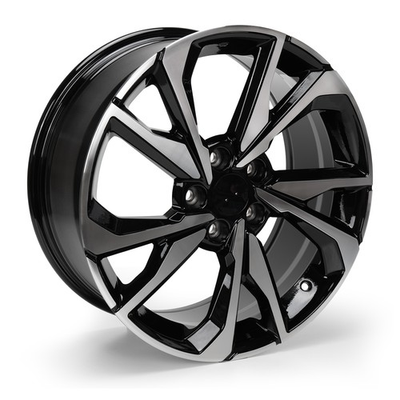 #ad New 18x8 Inch Machined Black Alloy Rim Wheel For Honda Civic 2017 2021 US $138.75