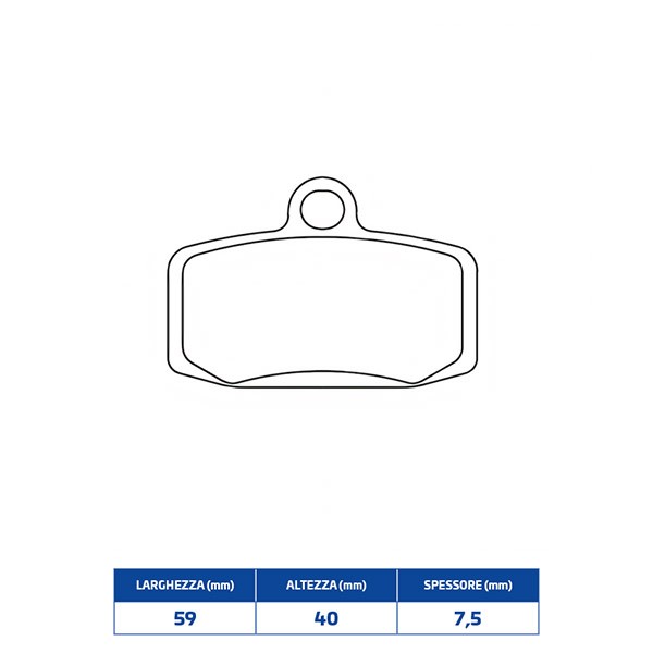 PASTIGLIE FRENO CL BRAKES 1228MX10