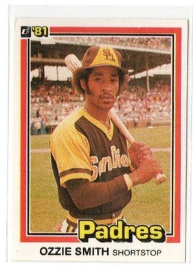1981 Donruss - Ozzie Smith #1