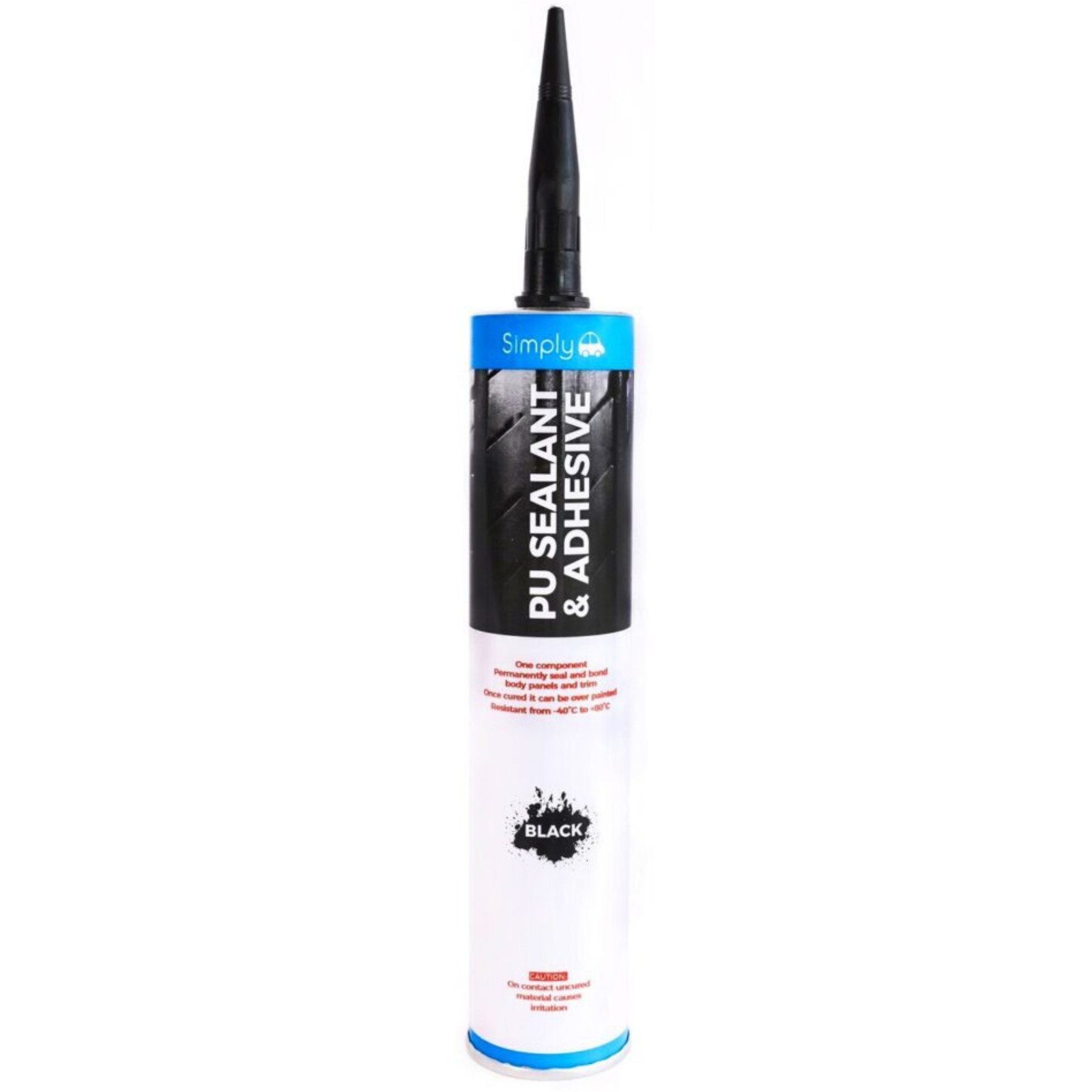Black PU Sealant Bonding Adhesive Glue Car Seam Sealer Sealant Body Trim 310ml