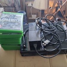 Xbox One 500GB Console Bundle, Cables,Game Working x16 games. No controller.  