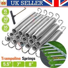 Trampoline Springs 5.5" 7" 8" Galvanized Heavy Duty Replacement Expansion Spring