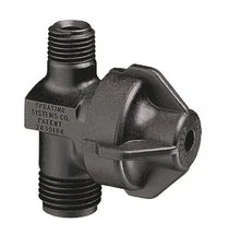 Nylon Diaphragm Check Valve 1/4" MPT x 11/16" Cap Thread 8360-NYB Farmer Bob's