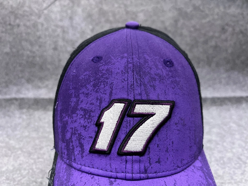 #17 Matt Kenseth Sombrero Gorra Correa Trasera Hombres Talla Única Púrpura Algodón Nascar Envejecido Foto 2 de 4