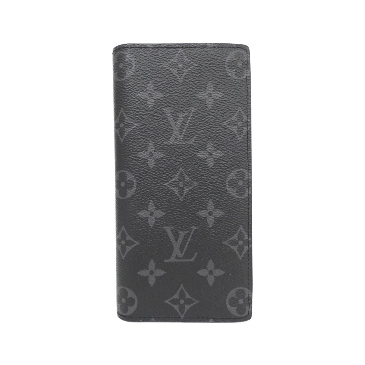 Authentic LOUIS VUITTON Monogram Eclipse portefeu… - image 1