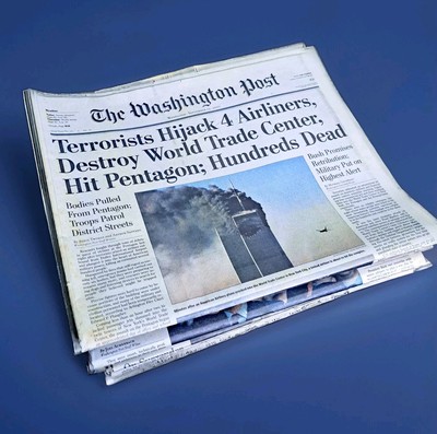 Historic Newspaper Collection Washington Post  Complete Ten Day Set 9/11  