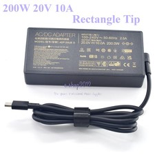 200W 20V 10A Charger for ASUS ROG Zephyrus G16 GA605 GA605WI TUF Gaming A14 A16
