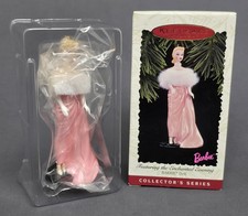 1996 ENCHANTED EVENING BARBIE Hallmark Keepsake Ornament 3 Barbie Series-NEW