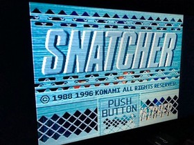 Snatcher Sega Saturn game from japan
