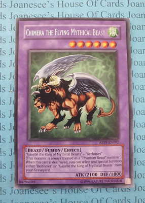 ABPF-DE092 Chimäre das fliegende Fabeltier Rare Yu-Gi-Oh Karte Unl NM