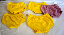 Cat  Jack Infant Baby Bloomers Diaper Cover Yellow Pink Elastic Waist legs