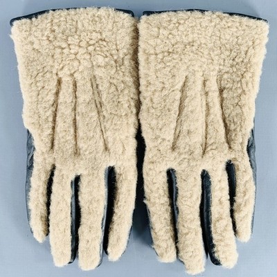®️¡И CARVEN Size 9 Tan Black Sheep Leather Alpaca Blend Gloves | eBay