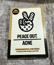 Peace Out Acne Healing Dots 60 Hydrocolloid Patches Salicylic Acid 0.5 