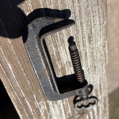 Vintage E.C. Stearns & Co.  No. 40 Sewing Quilting C Clamp 3'' Syracuse NY
