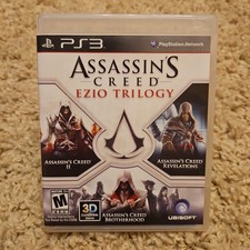Assassin's Creed: Ezio Trilogy (Sony PlayStation 3, 2012) Complete CIB - Tested!