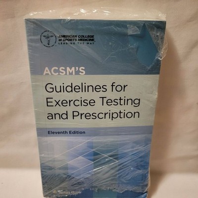 ACSMs Guidelines for Exercise Testing and Prescription 11th Edition New