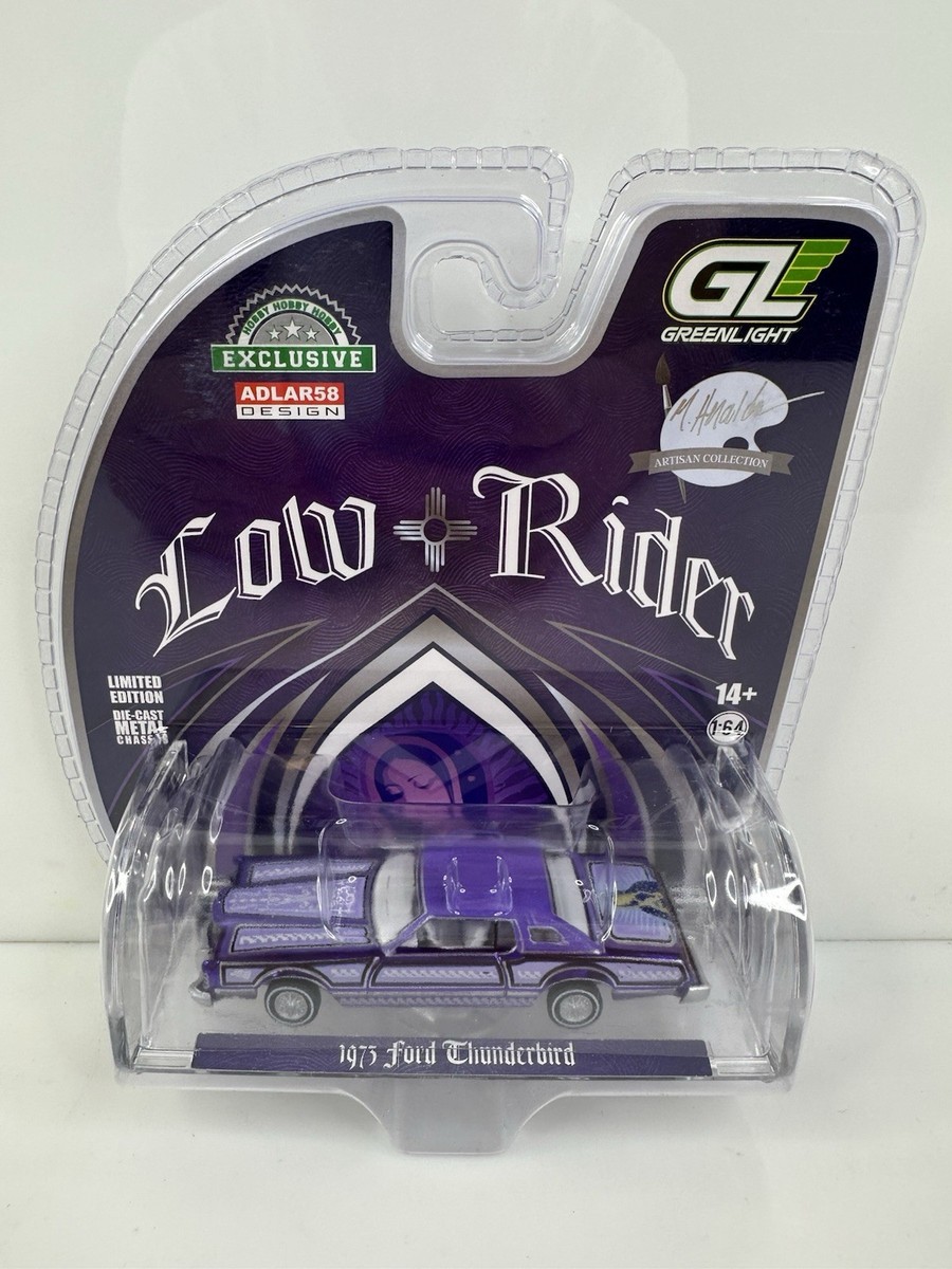 Rare Greenlight Lowrider 1973 Ford Thunderbird Chase Purple | eBay