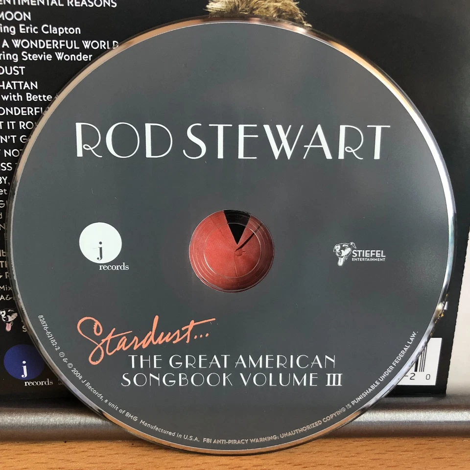 Rod Stewart - Stardust.... The Great American Songbook Volume III - CD 2004 - Bild 3 von 3