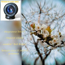 Pentacon 29mm F/2.8 "Bokeh Ball" modified Sony E  [Helios / Trioplan]