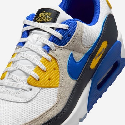 Nike Air Max 90 Los Angeles Rams Special Edition Mens Size 11 Very Limited 