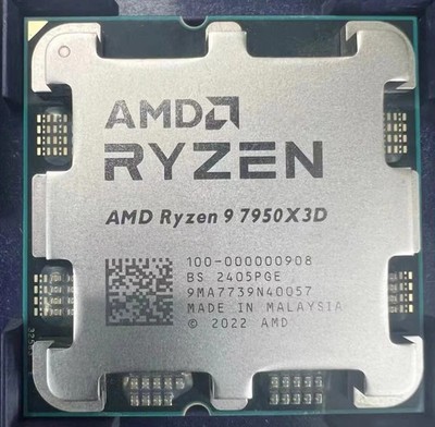 AMD Ryzen 9 7950X3D CPU Raphael Socket AM5 4.2GHz 16-Core Boxed Processor