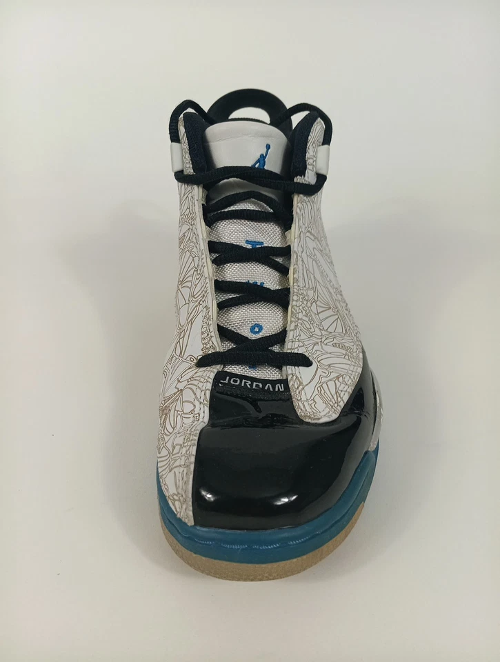 Nike Jordan Dub Zero Foto Azul Blanco 2005 Tenis 311046-102 Hombre Zapato Talla 8 Foto 2 de 4