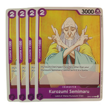 One Piece - Kurozumi Semimaru (x4) - OP01-099 - Romance Dawn