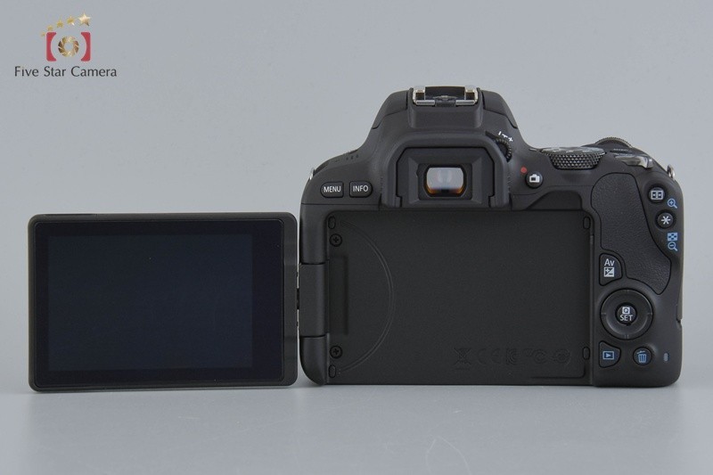 Canon EOS Kiss X9 / Rebel SL2 / 200D Black 24.2 MP DSLR 18