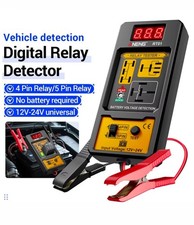 New Automotive Electronic Relay Car Relay Tester -4/5Pin 12V Car Diagnostic Tool