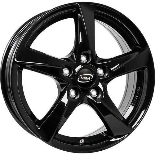 Cerchi in lega per PEUGEOT 4007 18" - MIM OLYMPIQUE GLOSSY BLACK - Foto 1 di 1