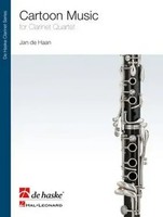 Cartoon Music | For Clarinet Quartet | Jan De Haan | De Haske Clarinet Series