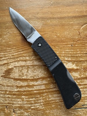 Gerber LST 400 Lightweight Folding Knife Early Version w Pocket Clip USA