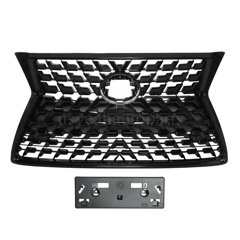 For 2014-2022 LEXUS GX460 2015 2016 Front Bumper Grille Grill Black Assembly Foto 4 de 4