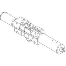LCN 4642-3971 AL Electric Door Operator,Alum,18-1/4 in. L 46TY57
