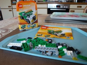 LEGO 7 Set's "CREATOR" (SKU = see nachf.) used, compl. m. Manual., Original Box