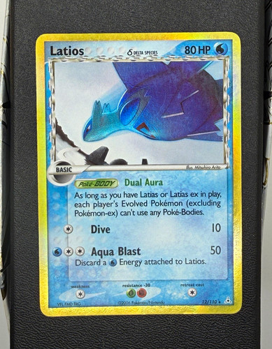 Pokémon TCG Latios Delta Species 12/110 EX Holon Phantoms Holo Rare EN 2006