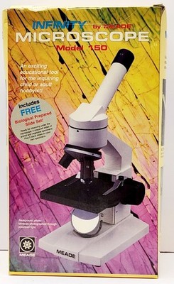 Infinity By Meade Microscope, Model 150, 40X, 100X, 400X Magnification, New
