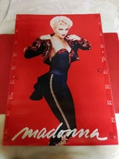Madonna / You Can Dance 1987 Japan Original Promo D/S Calendar Poster A1 23x33in