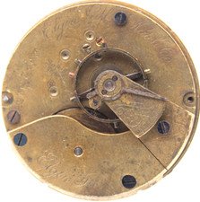 1887 ELGIN POCKET WATCH MOVEMENT 2327483 GRADE 73 18s 7j QS3
