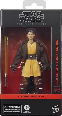 Hasbro Star Wars G0010 The Black Series - Jedi Knight Yord Fandar, 15 cm